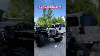 WELCOME TO AJAY MODIFIED JEEPS ️9518434922BEST JEEP MAKER