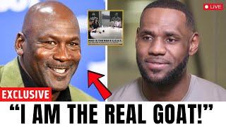 THE MOMENT When LeBron got EMBARRASSED In GOAT DEBATE!