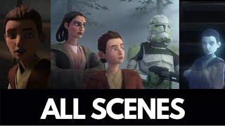 Caleb Dume all scenes TotJ, Clone Wars, Bad Batch