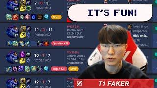 T1 Faker Changes His Mind on New Reworked Aurelion Sol - Best of LoL Stream Highlights (Translated)
