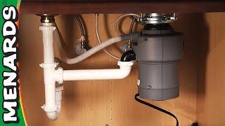 How To Install a Garbage Disposer | Menards