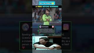 Abrar Ahmed's heartfelt tribute to Virat Kohli #abrarahmad #viratkohli #indvspak #tribute