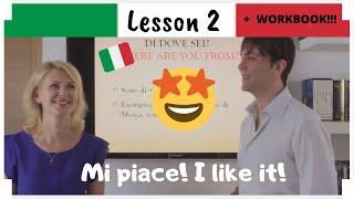 Learn Italian in 30 Days | #2 | How To Build Useful Sentences (+ ENG/ITA SUBTITLES + WORKBOOK)