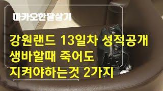 강원랜드 13일차 성적공개/생바일지/생활바카라원칙2가지