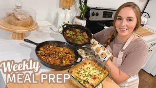 EASY BUDGET FRIENDLY WEEKLY MEAL PREP GROUND BEEF RECIPES LARGE FAMILY MEALS DINNER FREEZER MEALS