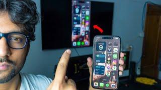 Screen Mirror iOS 17 iPhone to TV with Apple AirPlay (No AppleTV Required) 2024