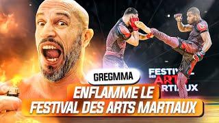 GregMMA met le feu au Festival des arts martiaux