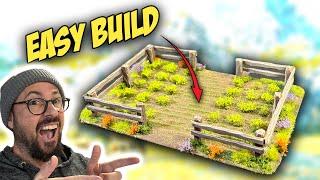 How to make a simple farmer's crop field - Farmer Maggot's Crop