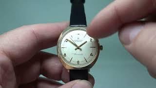 1971 Hamilton Masterpiece Thin-o-Matic men's vintage watch with micro rotor movement