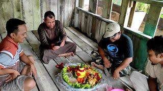 MANDA PETUALANG SYUKURAN KANDANG KAMBING BARU...!!!