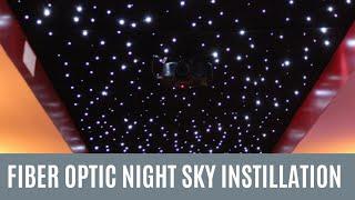 Fiber Optic Night Sky Installation