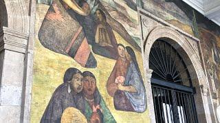 [ Secretariat of Public Education Murals ( 120  frescoes painted by Diego Rivera ) Mexico City