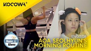 AOA's Seolhyun's Morning Routine | Home Alone EP532 | KOCOWA+