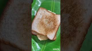 Bread omelette recipe #evening snack#food #youtube shorts#bread roast #cooking feed like and sub