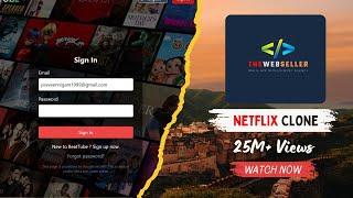 Create Your Own Netflix: Step-by-Step Guide to Building a Streaming Platform  | Netflix | MernStack