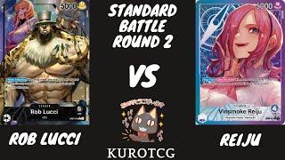 (OP08) Rob Lucci vs Reiju! Rare & Sleeveless Locals Round 2! One Piece TCG POV