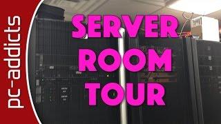 Server Room Tour - PC-Addicts