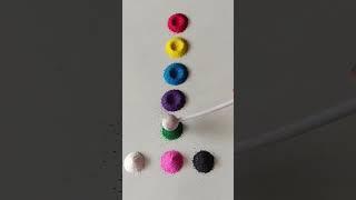 Simple Rangoli| Satisfying Rangoli|Easy Rangoli Tips and Tricks| ASMR #rangoli#satisfying#asmr#viral