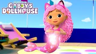 Gabby Becomes A Mermaid & Goes To Mermaid-Lantis! | Full Episode | GABBY'S DOLLHOUSE