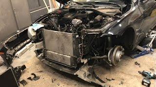 2015 bmw 328i f30 front end repair front start to finish