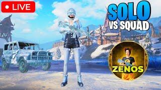 SOLO VS SQUAD NEW MODE ZENOS LIVE 