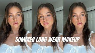 LONG LASTING SUMMER MAKEUP: sweat proof, glowy makeup with a wear test