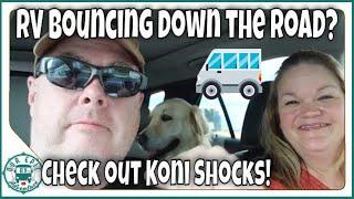 Best RV Suspension Upgrade?  Koni Shocks and Safe T Plus Steering Stabilizer! World's largest what?