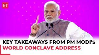 From 'Double AI' to global ties: Five key takeaways from PM Modi’s World Conclave address