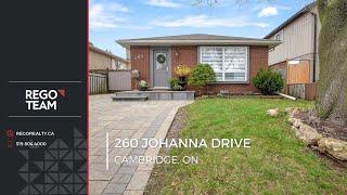 Cambridge Real Estate | 260 Johanna Dr | Rego Team