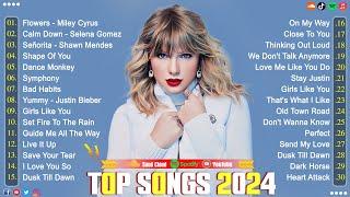 Taylor Swift, Adele, Rihanna, The Weeknd, Selena Gomez, Bruno Mars,  Dua Lipa  Pop Hits 2024