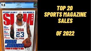 Top 20 Sports Magazine Sales of 2022