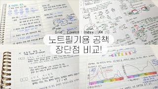 영재학교 졸업생이 알려주는 노트정리법 #1 | 필기노트 추천과 노트별 장단점 | 칠오chillo