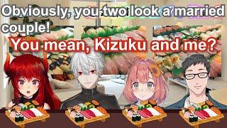 【Eng Subs】【Rev】Kuzuha & Honhima talk about Yashikizu & Dola's married couple conversation【Nijisanji】