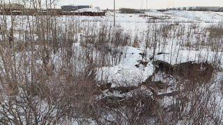 Edmonton police tour "elaborate" homeless encampment equipped with solar power