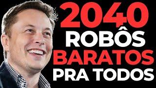 As Previsões Surpreendentes de Musk: Robôs Baratos e IA Superinteligente!