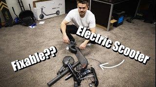 Rebuilding A COMPLETELY Torn Down Electric Scooter