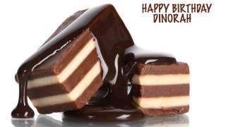 Dinorah  Chocolate - Happy Birthday