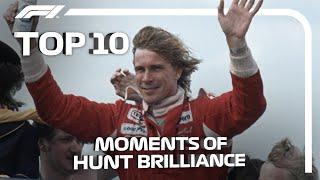 Top 10 Moments Of James Hunt Brilliance