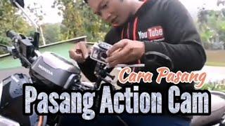 SIMPLE BANGET !! CARA PASANG ACTION CAM DI SPION MOTOR