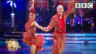 Robert Webb and Dianne Buswell Cha Cha to Rasputin by Boney M  BBC Strictly 2021