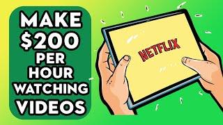 Make $200 An Hour Watching Videos! (Make Money Online 2022)