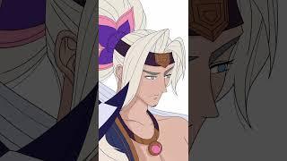 Spirit Blossom Yasuo Process #art  #digitalart #speedpaint