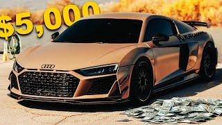 $5,000 AUDI R8 SHIRT GIVEAWAY!!!