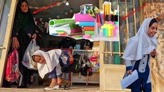 The excitement of the sound of the school bell: Fatima and Grandma's shopping adventure!