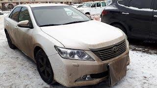 Toyota Camry. Перетяжка подлокотников дверей. Padding of armrests of doors.