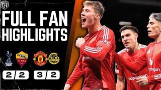 RASMUS MASTERCLASS! Manchester  United 3-2 Bodø/Glimt Highlights! SPURS FAIL! Tottenham 2-2 Roma