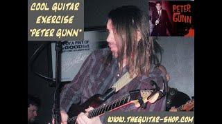 Cool Exercise for guitar players Peter Gunn - Wayne Thompson guitar instruction in Lancaster Pa