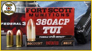 Enough Difference To Make a Difference?...TUI vs FMJ .380 Auto Ballistic Gel Ammo Test & Review!