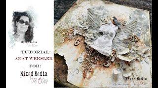 Find your Wings - Mixed Media tutorial - for Mixed Media Craft O'clock