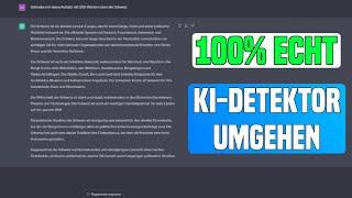 ChatGPT Text umschreiben lassen und KI-Detektor umgehen Tutorial | SABO